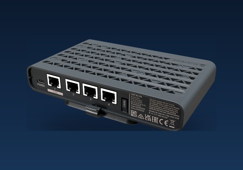 MikroTik hAP be lite